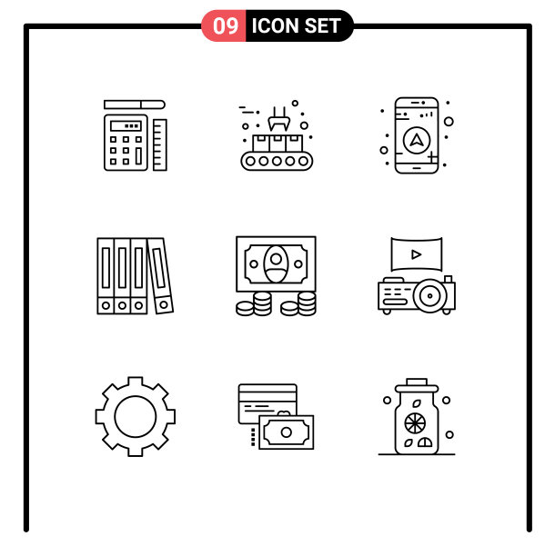 设置9轮廓在网格投影仪钱GPS图片下载