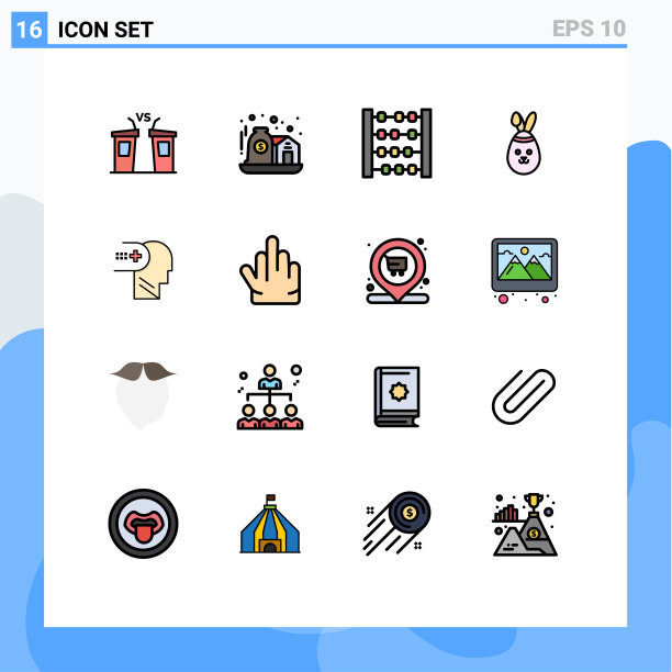 为卷筒纸设置16条通用平色填充线图片下载