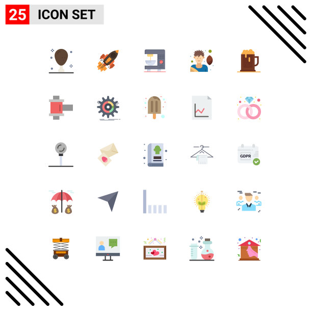 现代设25平色和符号等图片下载