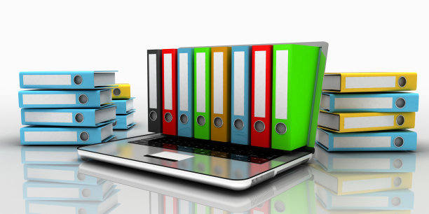 3d笔记本文件夹概念。三维演示图片下载