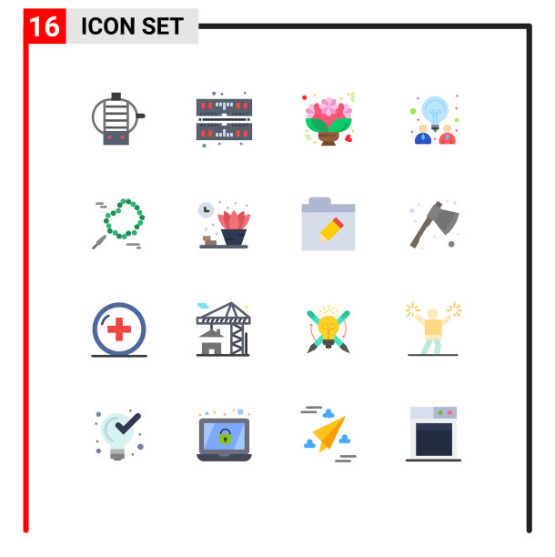 股票图标包16行符号和符号图片下载