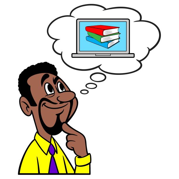 人们正在考虑在线教育图片下载