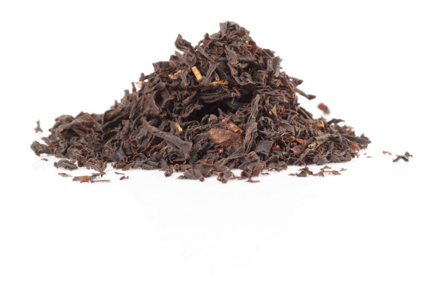 中国红或红茶孤立于白茶上图片下载