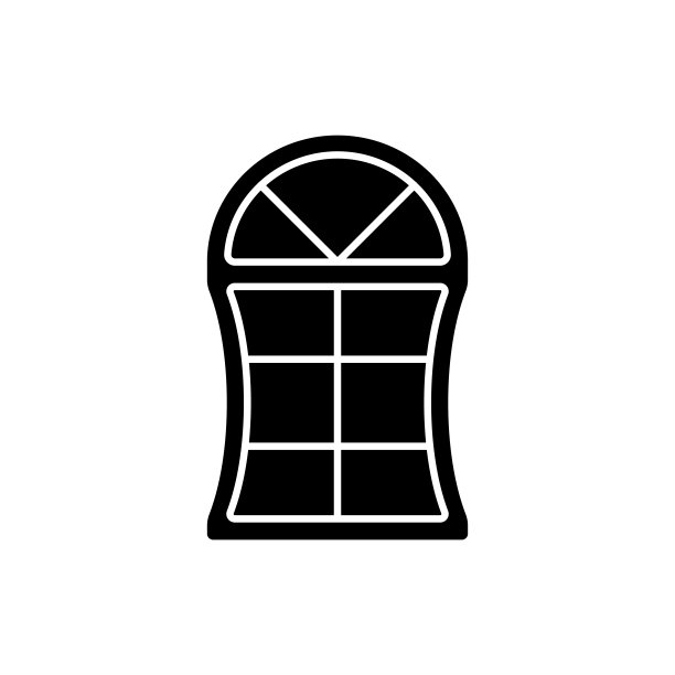 自定义窗口黑色字形图标图片下载