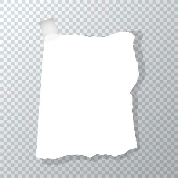 一张皱巴巴的破纸。纸贴纸是用胶带粘起来的图片下载