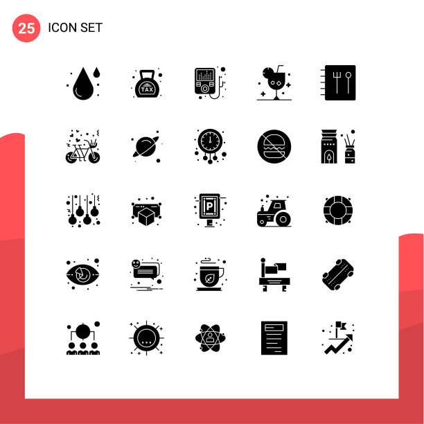 组25现代固体象形文字为配方图片下载