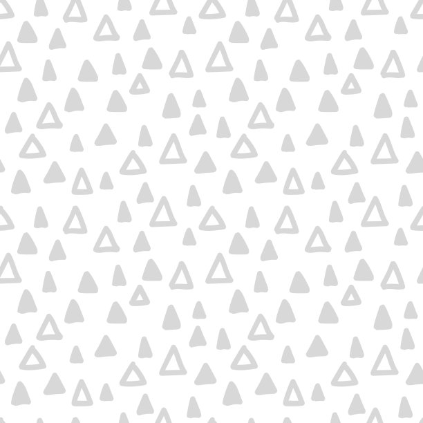 无缝涂鸦三角形几何图案。图片下载
