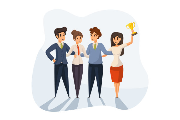 成功赢得庆祝目标实现图片下载