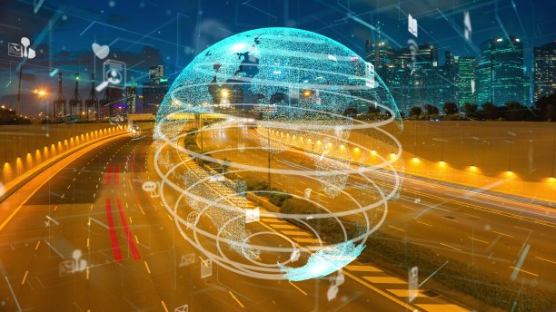 全球互联互通和互联网网络化的智能化图片下载