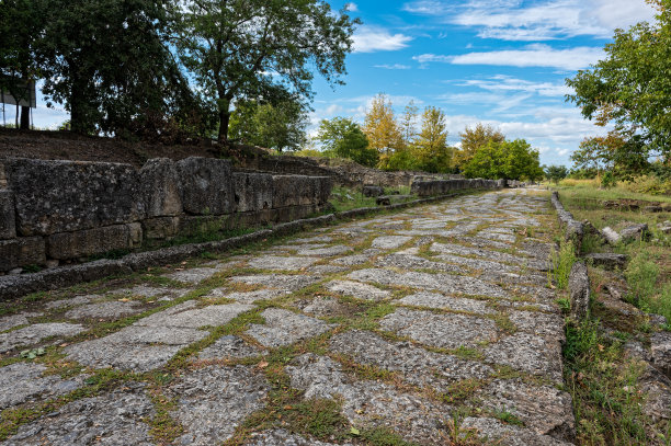 希腊的考古遗址图片下载