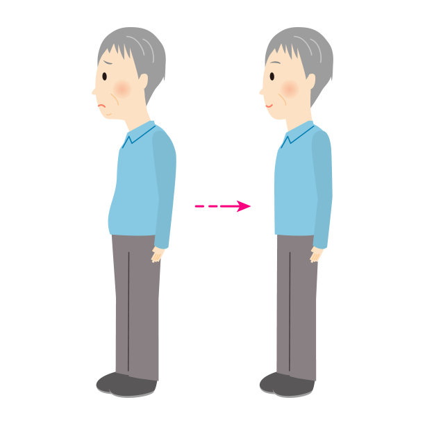 一个姿势不好的爷爷和一个姿势好的爷爷图片下载