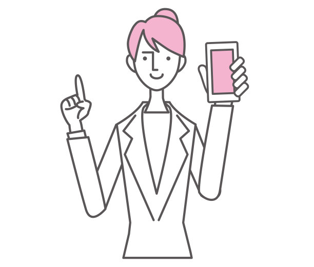 职场女性智能手机解释图片下载