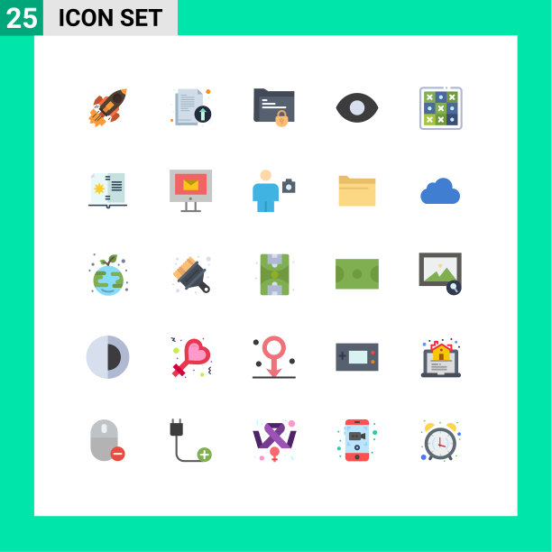 25平色概念的网站移动和图片下载