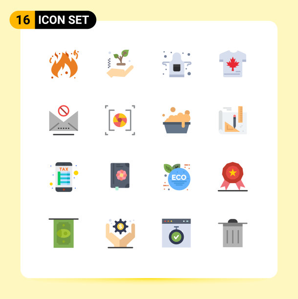 通用图标符号组16现代扁平图片下载