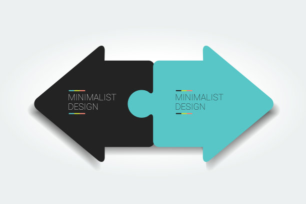 信息图箭头方向相反，谜题。图表,方案图。图片下载