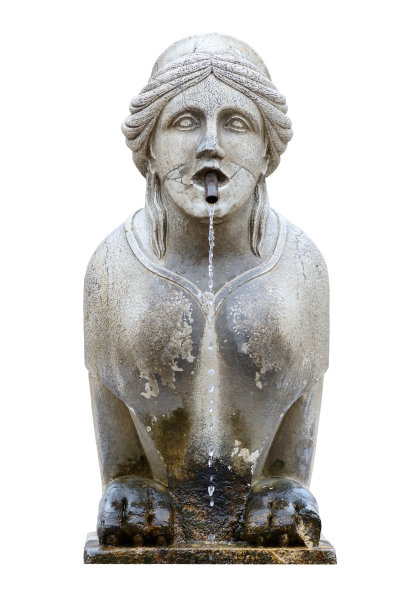 意大利贝加莫市喷泉图片下载