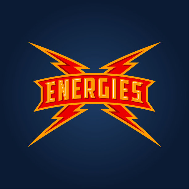 能量标志与闪电。闪电图标。图片下载