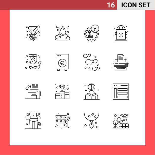 通用图标符号组16现代图片下载