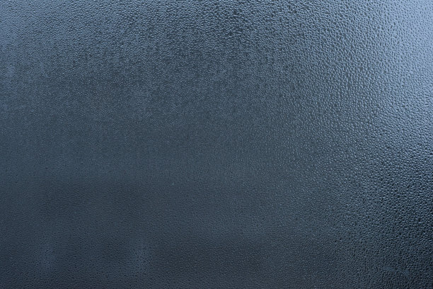 湿玻璃背景冷凝水/抽象雨，滴纹理透明玻璃图片下载