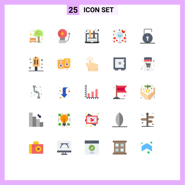 现代设25平色和符号等图片下载