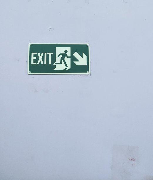 出口标志图片下载