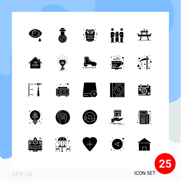 通用图标符号组25现代立体图片下载