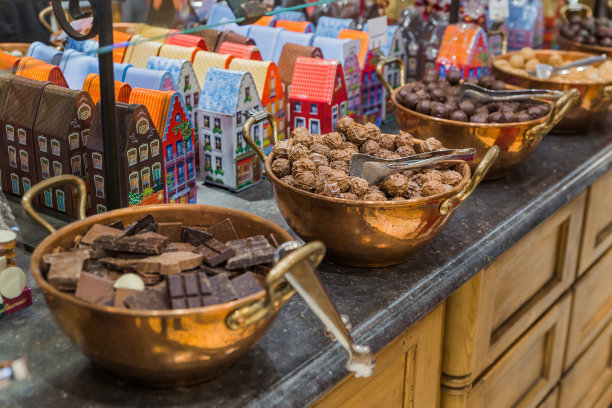 商店里有巧克力糖果图片下载