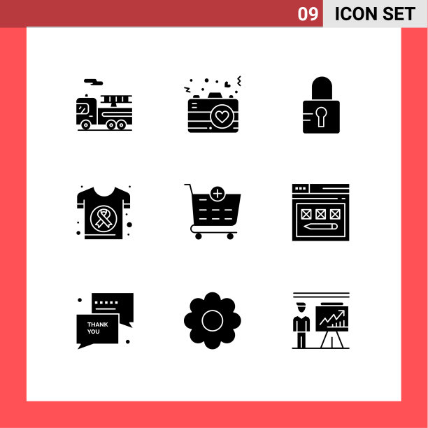 通用图标符号组9现代立体图片下载