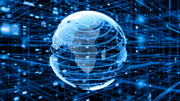 全球联网互联网和物联网物联网概念图片下载