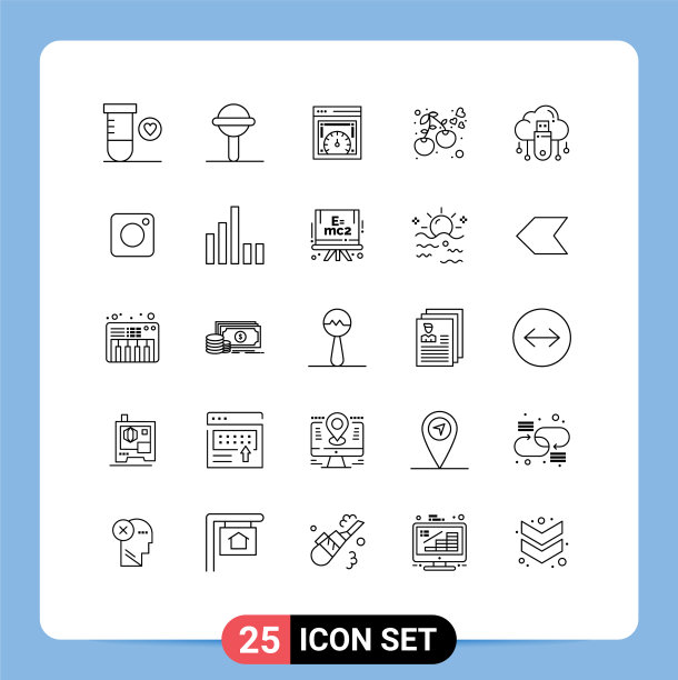 组25行符号和符号为在线图片下载