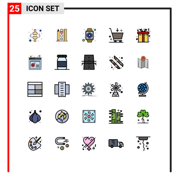 通用图标符号组25现代填充图片下载