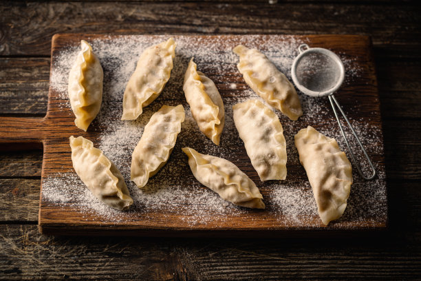 亚洲生饺子图片下载