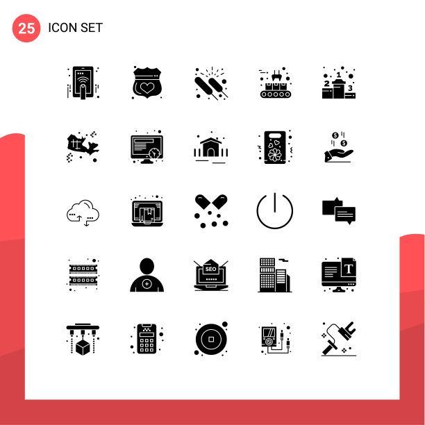 25用户界面实心象形包现代图片下载