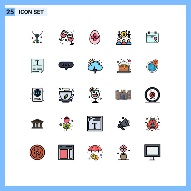 用户界面填充线平色包图片下载