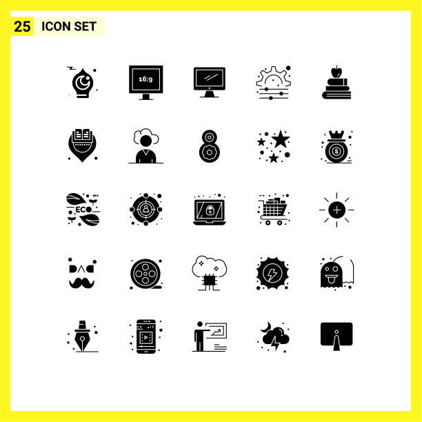 包25现代固体符号符号和符号图片下载