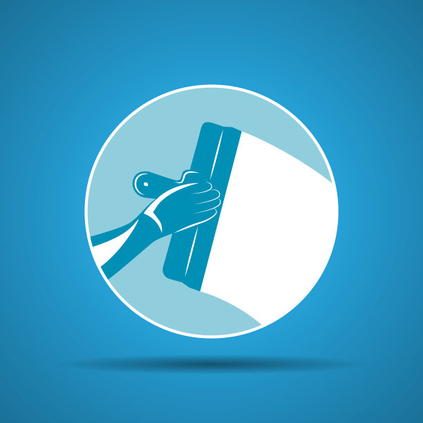 用手抹水泥砂浆的泥铲图标图片下载