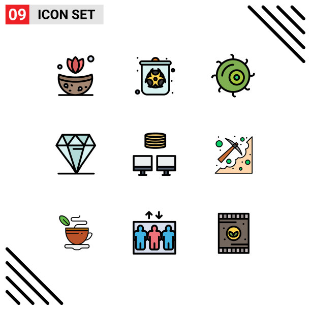 9 .用户界面填充线平色包的图片下载