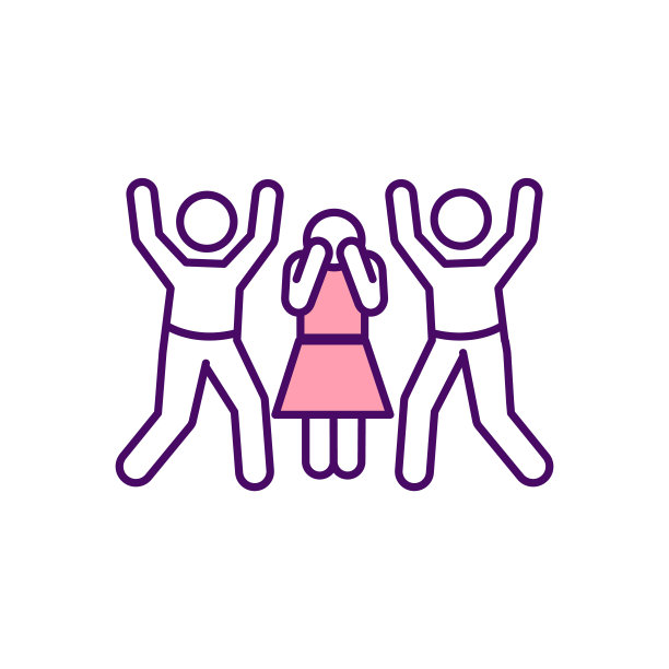 性别歧视RGB颜色图标图片下载