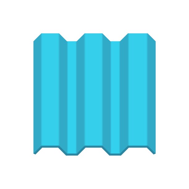 屋面瓦材料矢量设计。图片下载