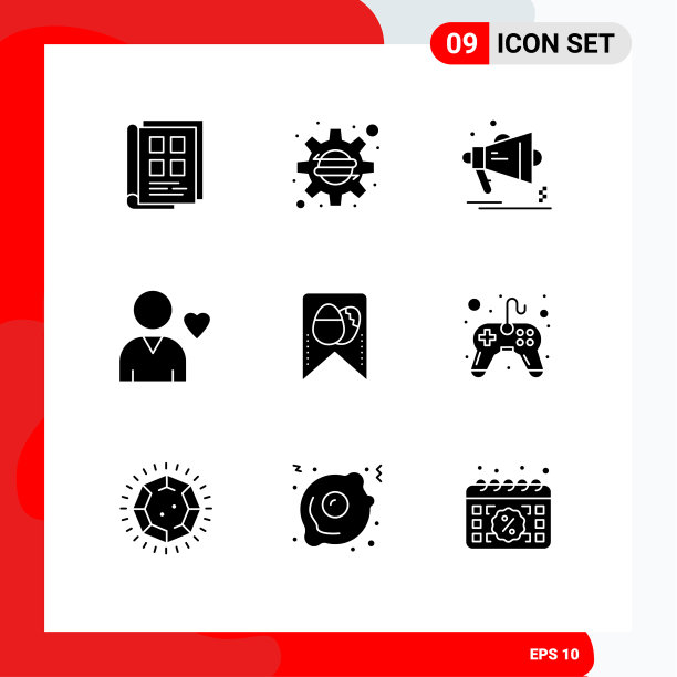 通用图标符号组9现代立体图片下载