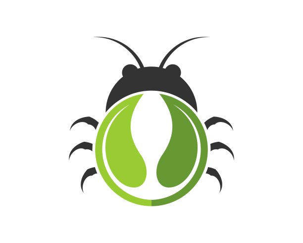 瓢虫与自然圈叶图片下载