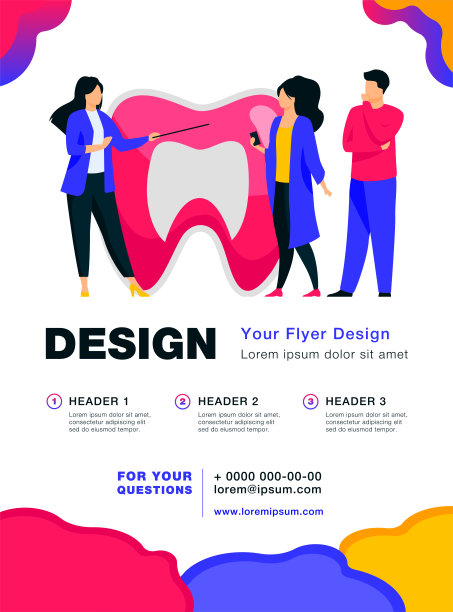 女人向人们解释牙齿的结构图片下载