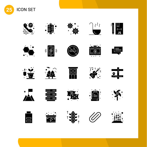 主题立体符号和可编辑符号的25个图片下载