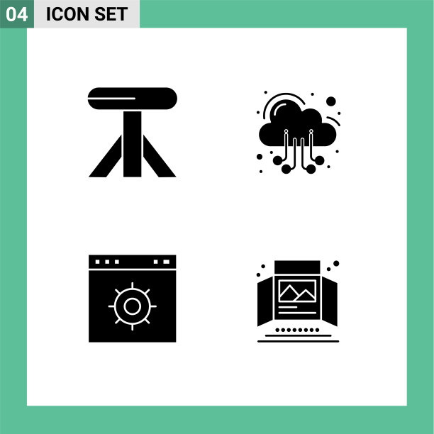 4 .通用立体符号符号用餐图片下载