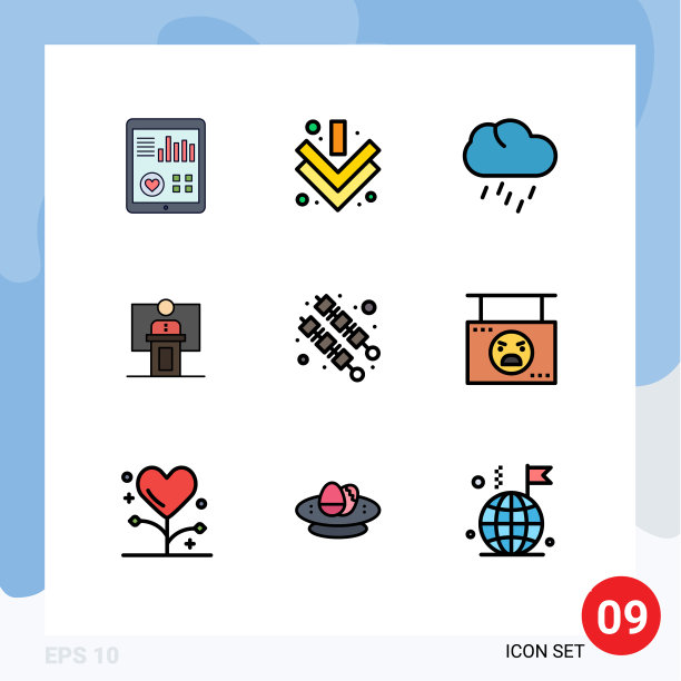 9 .通用填充线平色标志符号图片下载