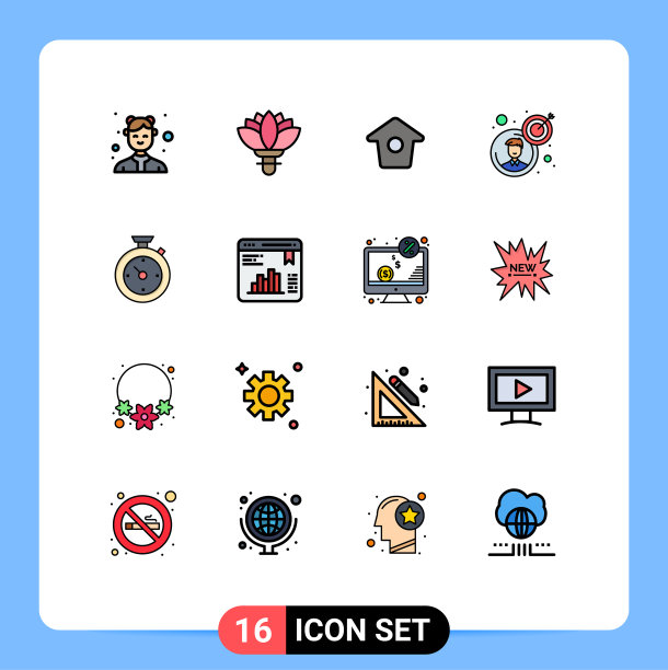 为卷筒纸设置16条通用平色填充线图片下载