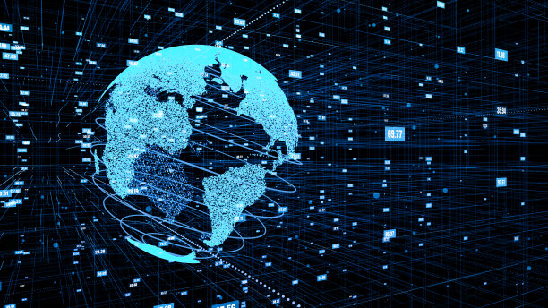 全球联网互联网和物联网物联网概念图片下载