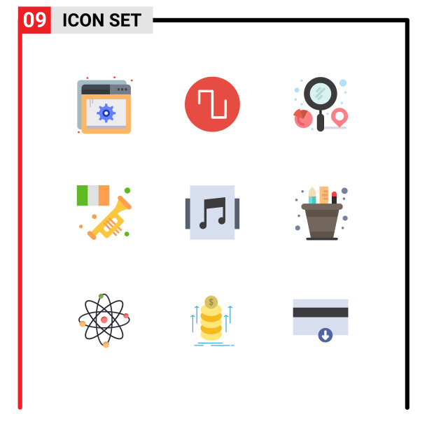 9 .通用彩色标志符号画册图片下载