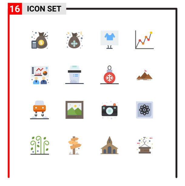 平色包16通用符号图表图片下载