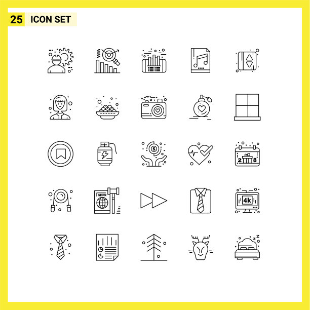 电梯门套通用线标志标志图片下载